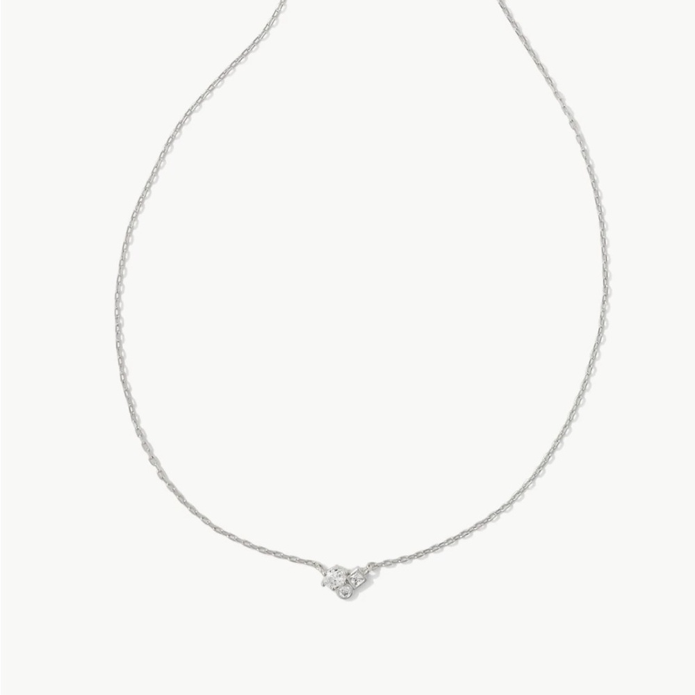 Kendra Scott Henry Silver Short Pendant Necklace